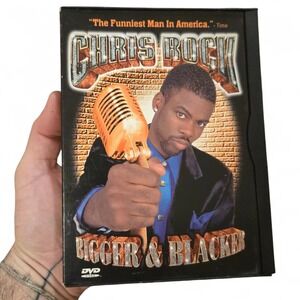VTG HBO Chris Rock Bigger & Blacker DVD Comedy Special Stand Up USA 1999 HBO GUC